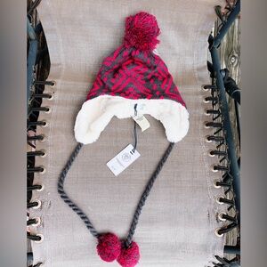 American Eagle Knit Beanie with Pom Pom’s